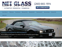 Tablet Screenshot of neiglass.com